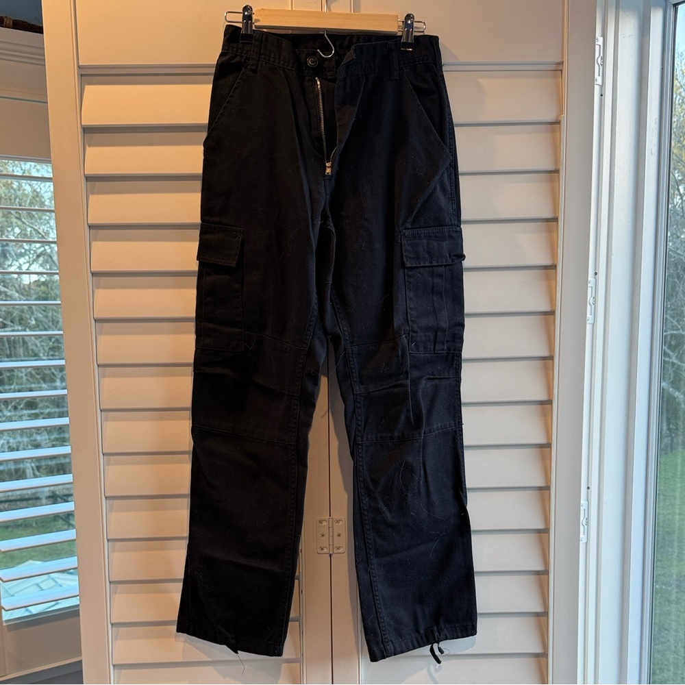 Women’s Classic Black Cargo Pants